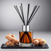 Dark Amber & Gingerlily Reed Diffuser - New Dawn UK